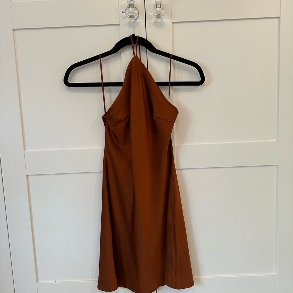 Silk Mini Dress